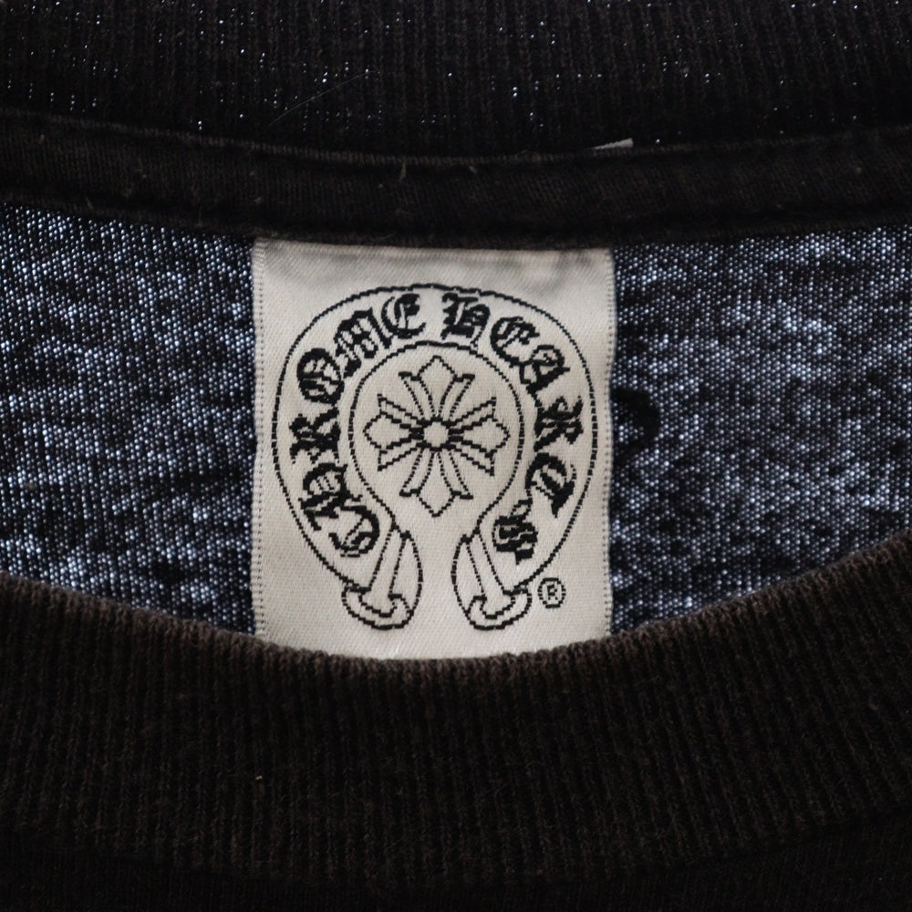 CHROME HEARTS(クロムハーツ) CH TOKYO T-SHRT 東京限定 ホースシュー スクロールラベル プリント 半袖 カットソー Tシャツ カットソー ブラック