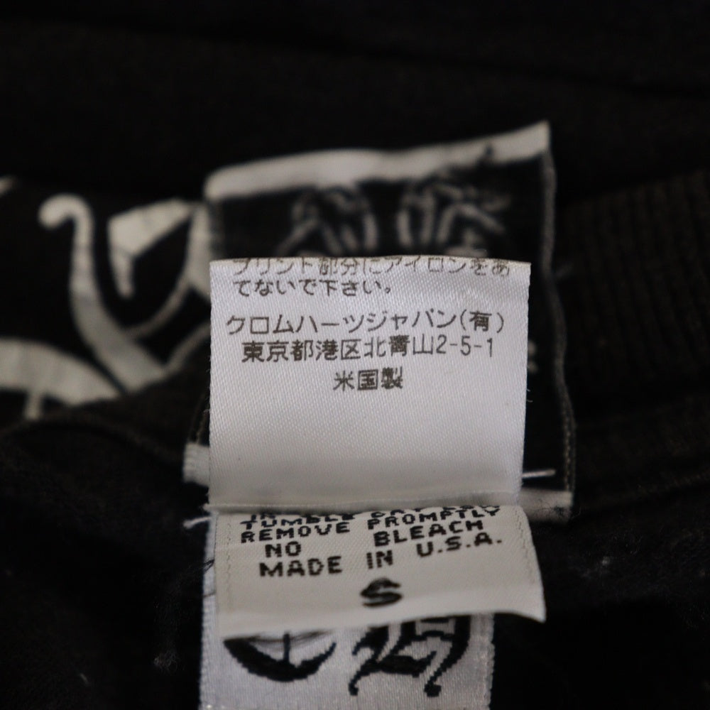 CHROME HEARTS(クロムハーツ) CH TOKYO T-SHRT 東京限定 ホースシュー スクロールラベル プリント 半袖 カットソー Tシャツ カットソー ブラック