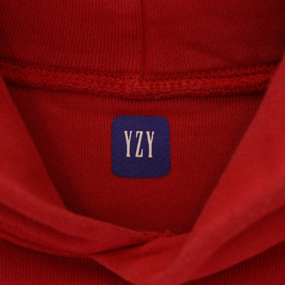 YEEZY GAP(イージーギャップ) オーバーサイズプルオーバーパーカー レッド