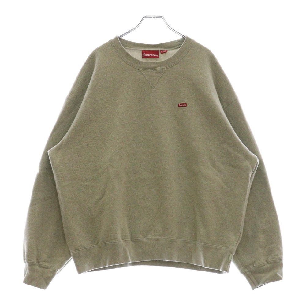 SUPREME(シュプリーム) 23AW Small Box Crewneck スモールボックスロゴスウェットトレーナー グリーン