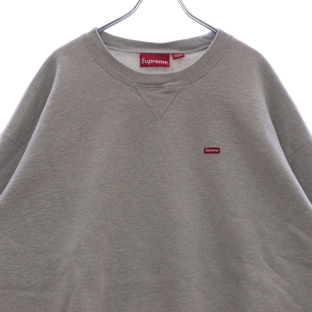 SUPREME(シュプリーム) 23AW Small Box Crewneck スモールボックスロゴスウェットトレーナー グリーン
