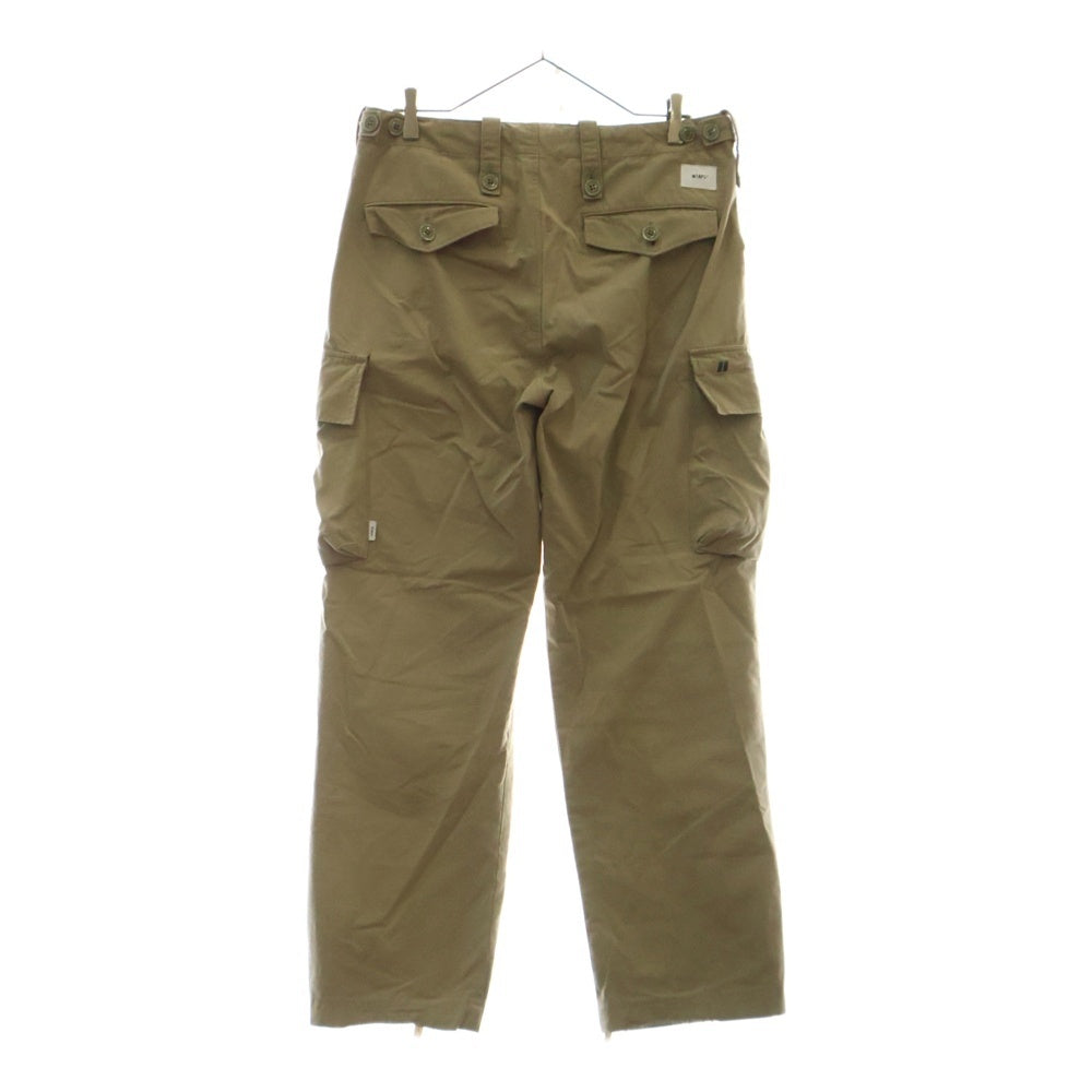 WTAPS(ダブルタップス) 21AW JUNGLE COUNTRY ミリタリーカーゴパンツ ベージュ