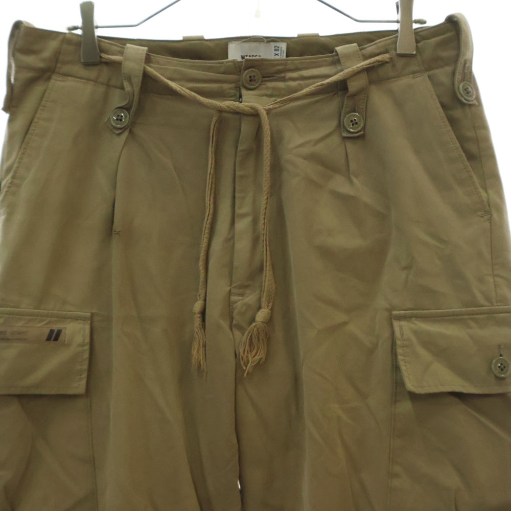 WTAPS(ダブルタップス) 21AW JUNGLE COUNTRY ミリタリーカーゴパンツ ベージュ