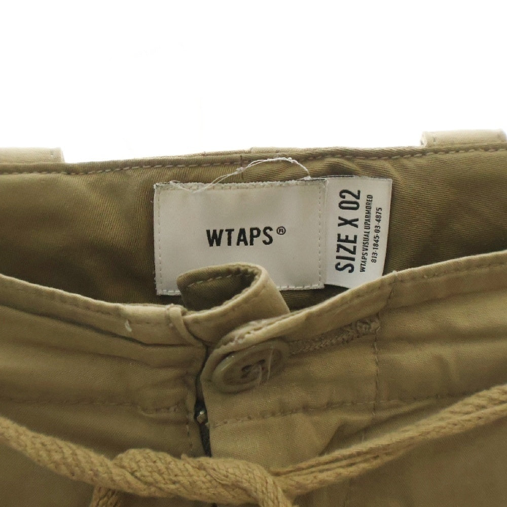 WTAPS(ダブルタップス) 21AW JUNGLE COUNTRY ミリタリーカーゴパンツ ベージュ