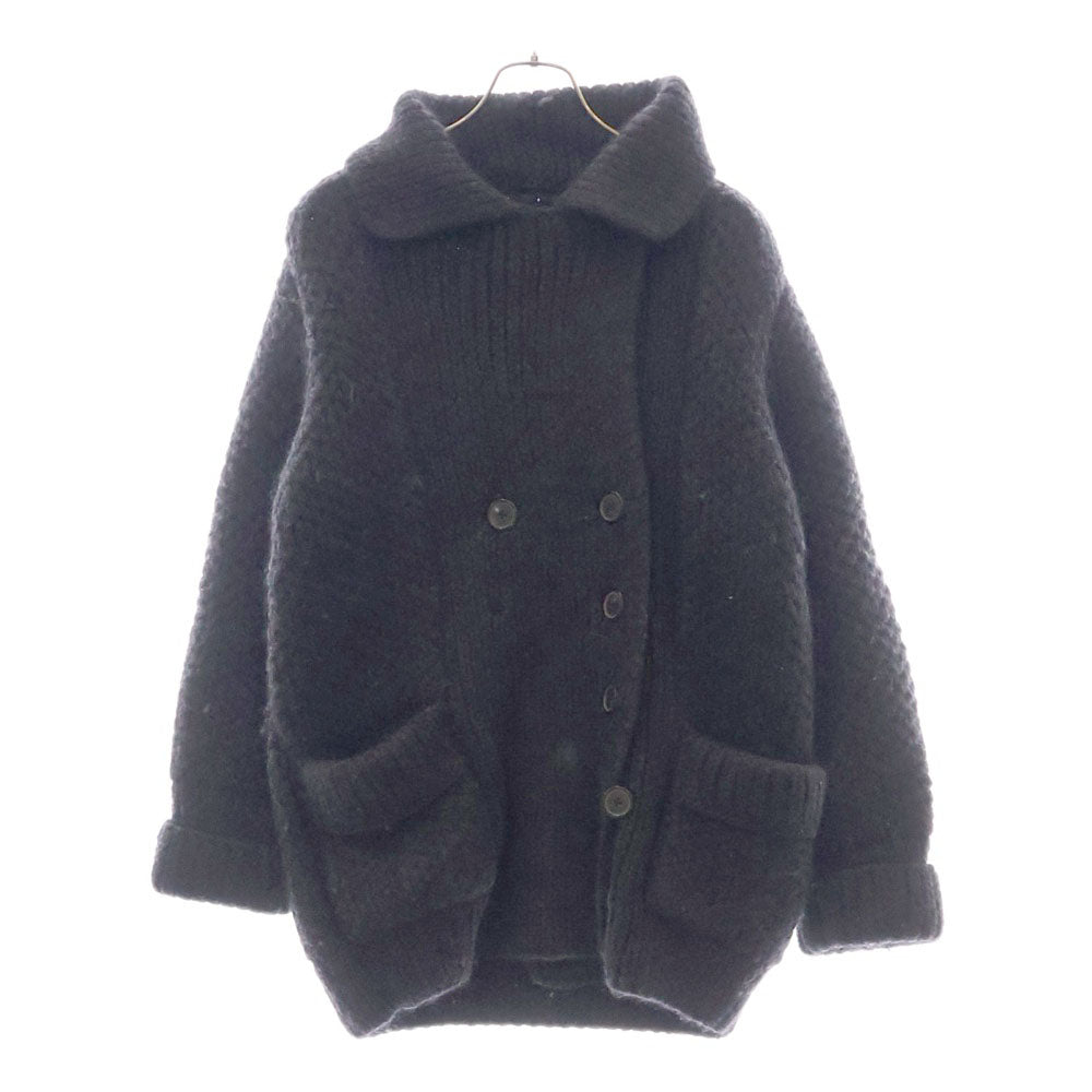 Martin Margiela 4(マルタンマルジェラ) 10AW ここのえ期 ローゲージ ニットコート カーディガン グレー レディース S31AA0063