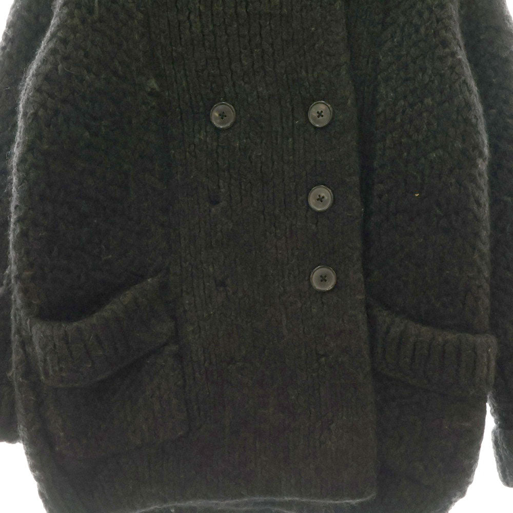 Martin Margiela 4(マルタンマルジェラ) 10AW ここのえ期 ローゲージ ニットコート カーディガン グレー レディース S31AA0063
