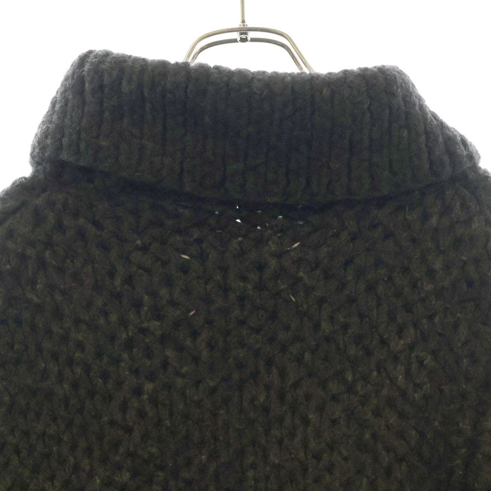 Martin Margiela 4(マルタンマルジェラ) 10AW ここのえ期 ローゲージ ニットコート カーディガン グレー レディース S31AA0063