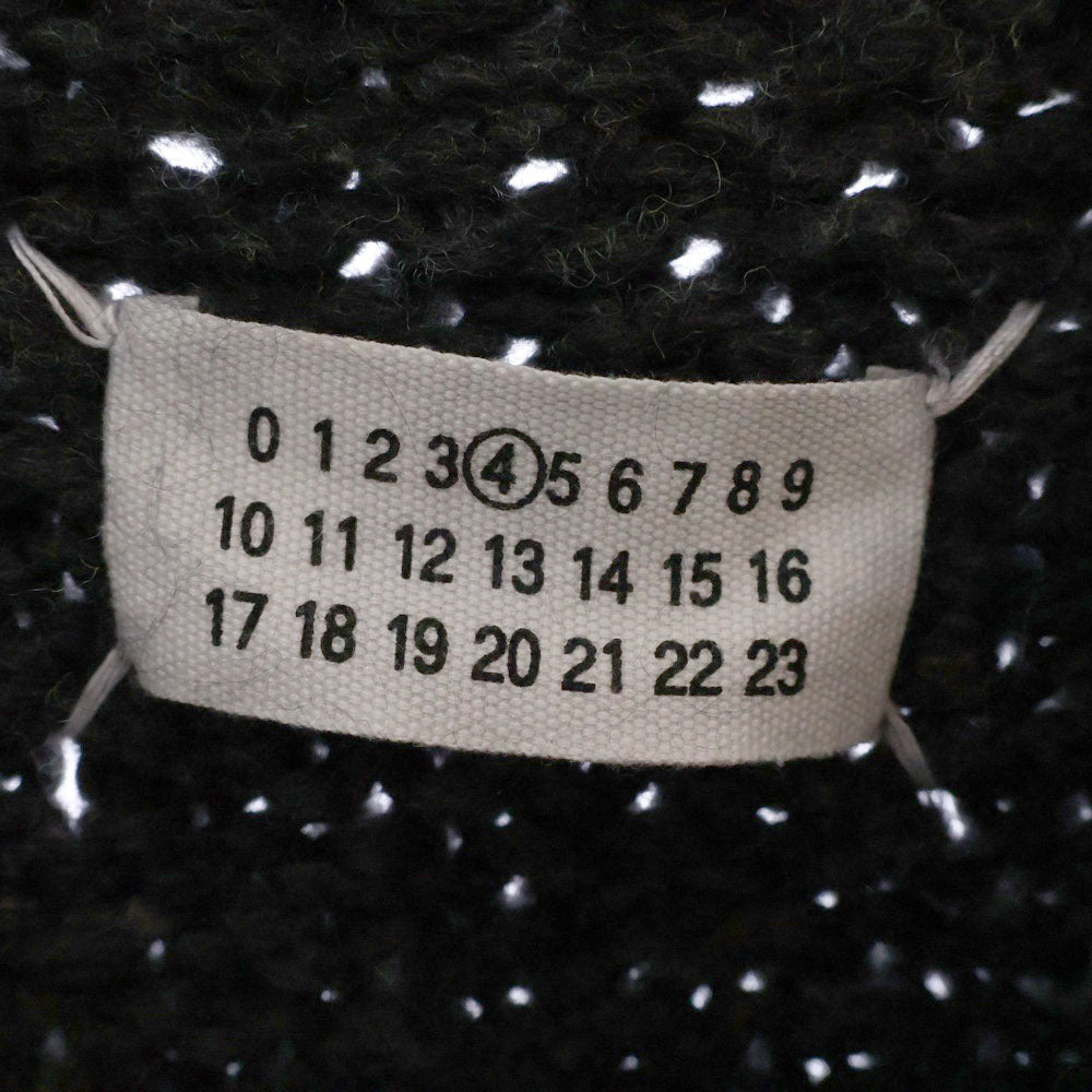 Martin Margiela 4(マルタンマルジェラ) 10AW ここのえ期 ローゲージ ニットコート カーディガン グレー レディース S31AA0063