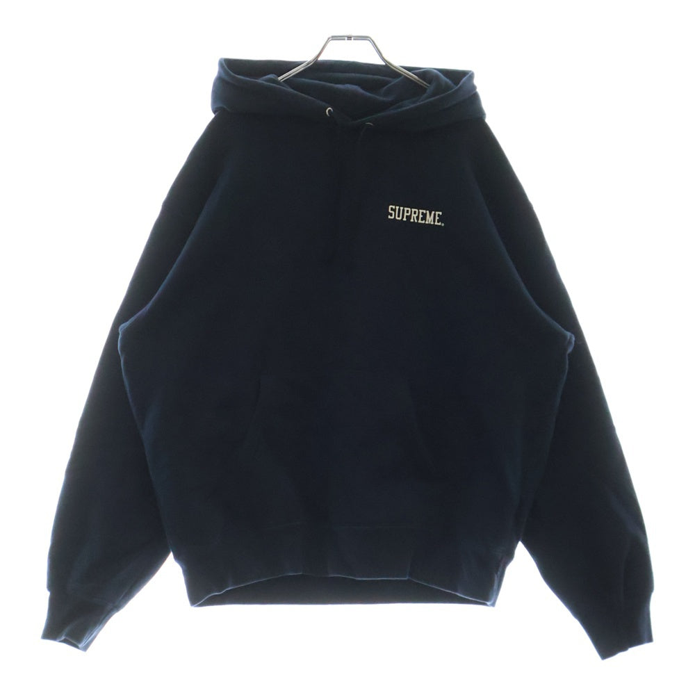 SUPREME(シュプリーム) 24AW Anarchy Hooded SweatShirt アナーキー プルオーバースウェットフーディ パーカー ネイビー