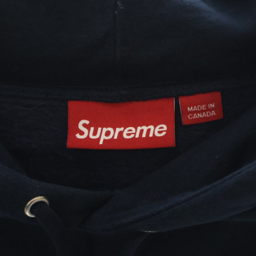 SUPREME(シュプリーム) 24AW Anarchy Hooded SweatShirt アナーキー プルオーバースウェットフーディ パーカー ネイビー