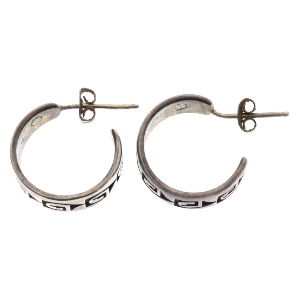 INDIAN JEWELRY(インディアンジュエリー) HOPI Alaric Polequaptewa ホピ族 アーリック ポリクアプテァワ フック ピアス セット シルバー