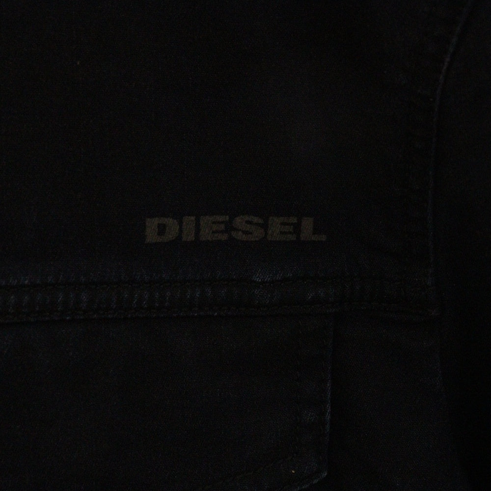 DIESEL(ディーゼル) ソフトデニム フーデッドジップアップパーカー インディゴ