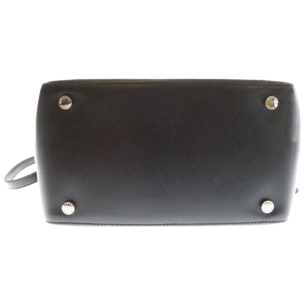 MICHAEL KORS(マイケルコース) 2WAY スクエア レザー ショルダー ハンド バッグ ブラック レディース