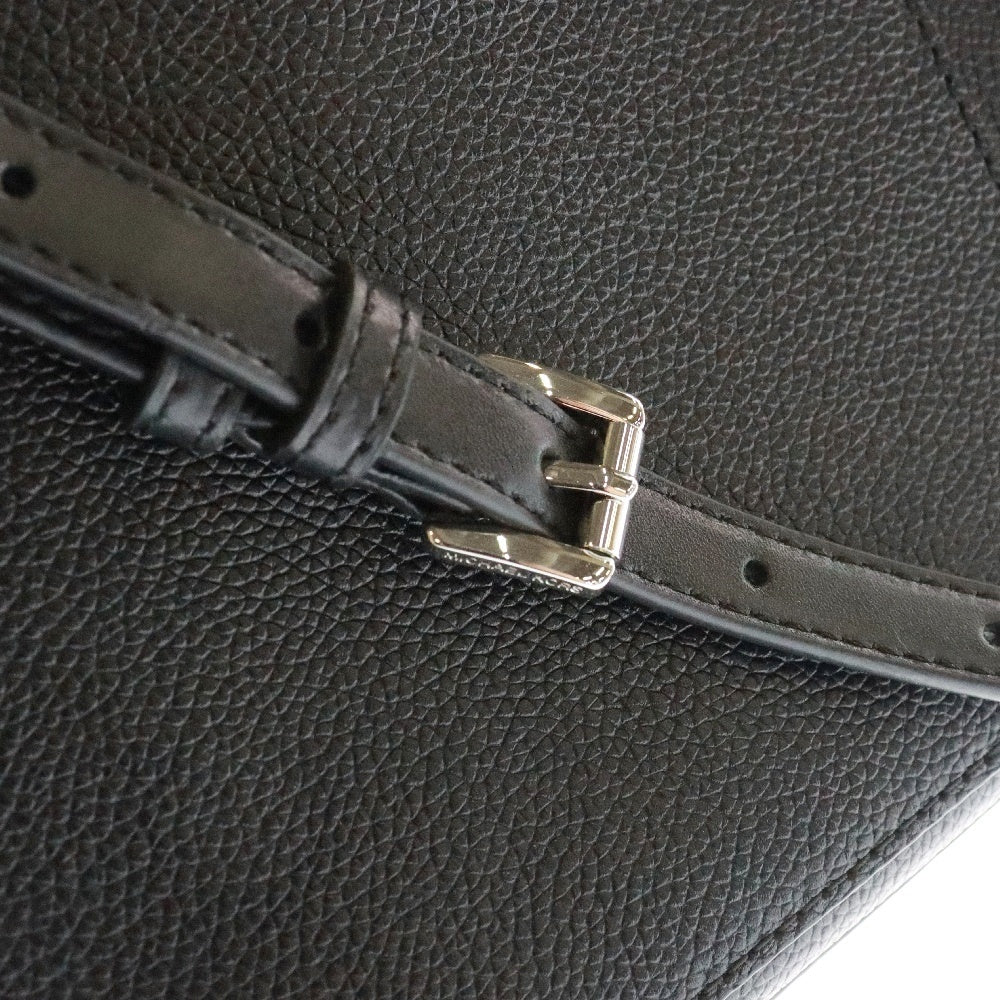MICHAEL KORS(マイケルコース) 2WAY スクエア レザー ショルダー ハンド バッグ ブラック レディース