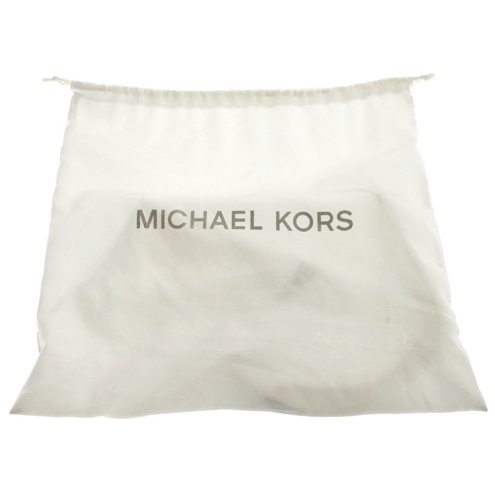 MICHAEL KORS(マイケルコース) スクエア レザー ハンド バッグ ネイビー レディース