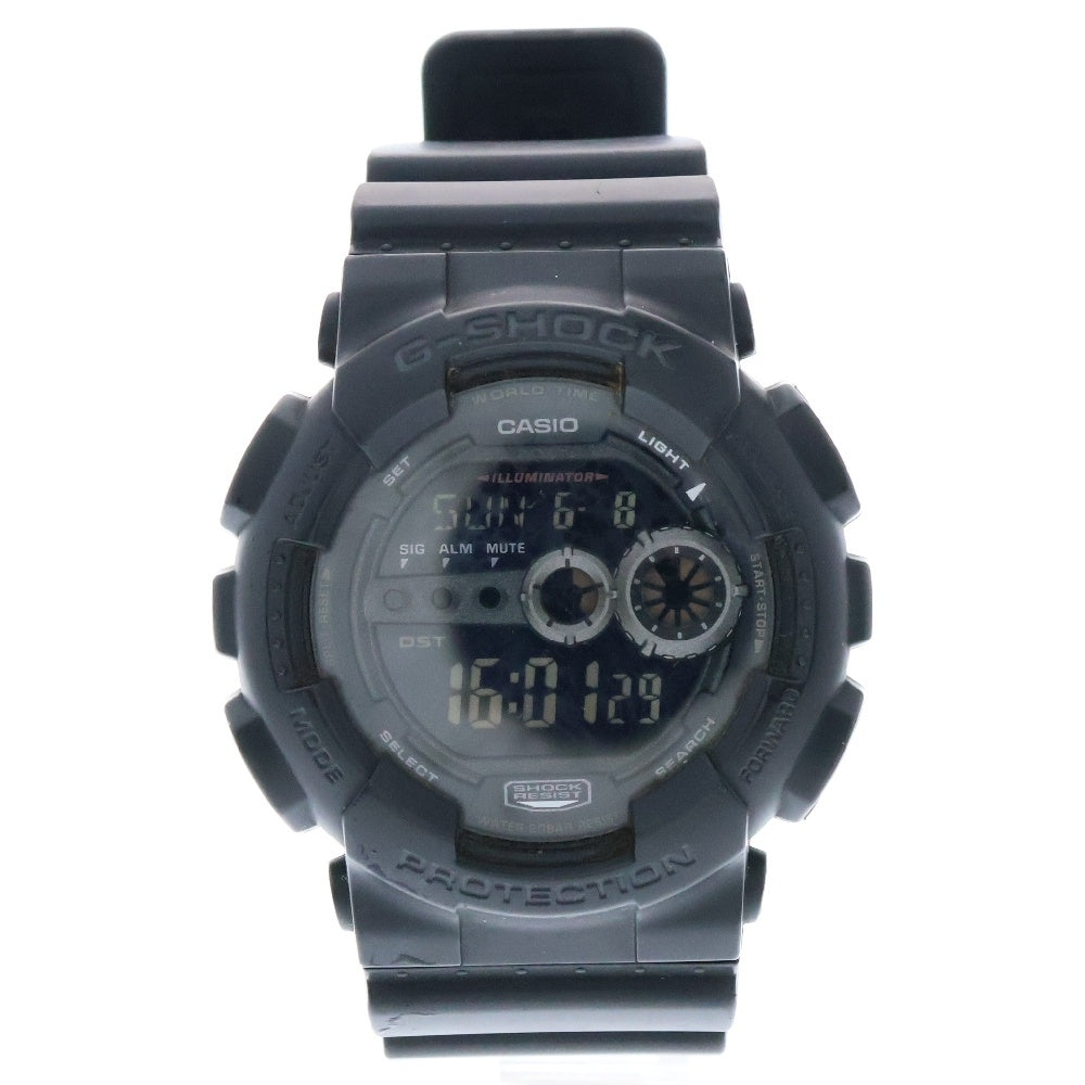 CASIO(カシオ) G-SHOCK ジーショック デジアナ 腕時計 ブラック 3263 GD-100
