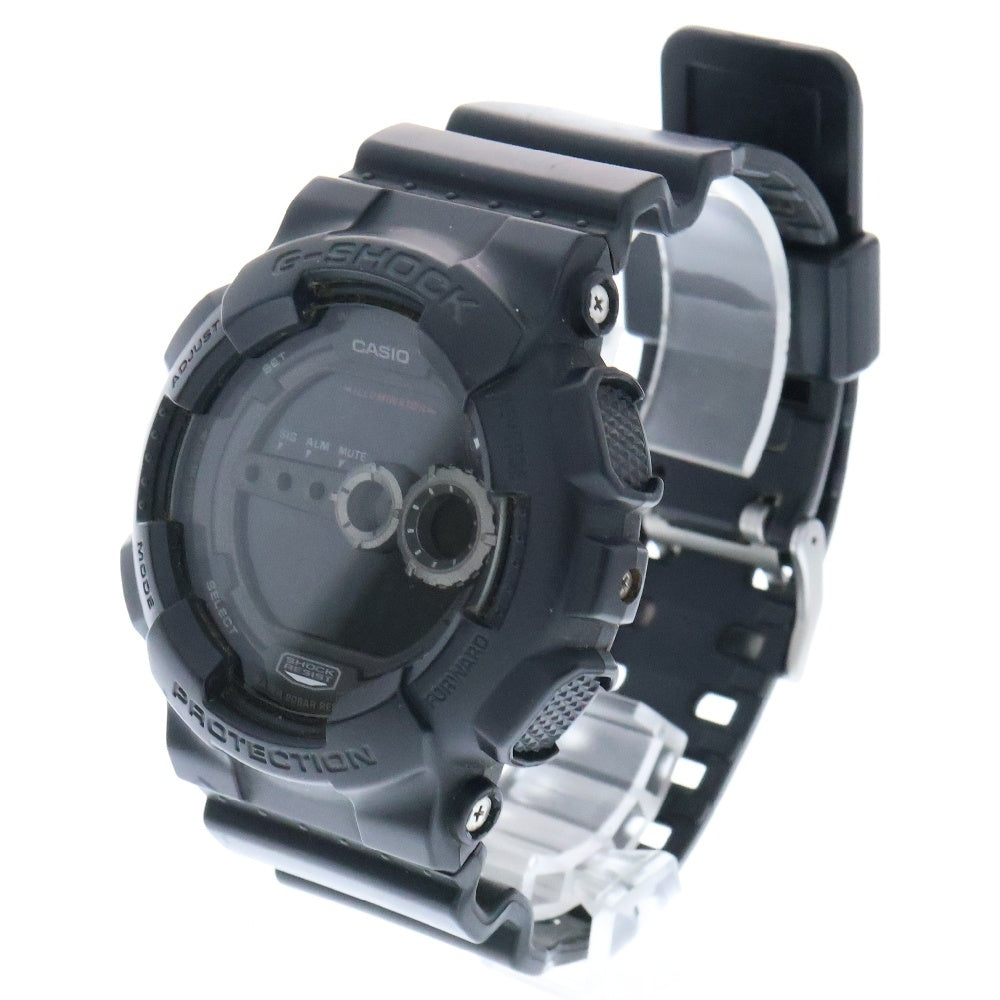 CASIO(カシオ) G-SHOCK ジーショック デジアナ 腕時計 ブラック 3263 GD-100