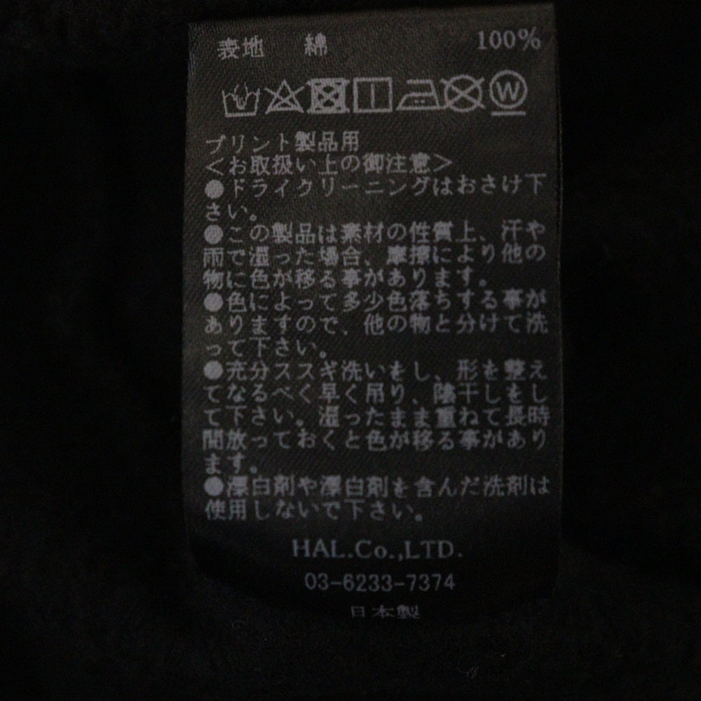 cvtvlist(カタリスト) × Ed Hardy エドハーディー グラフィックプリント プルオーバーパーカー フーディー ブラック 210111EH02