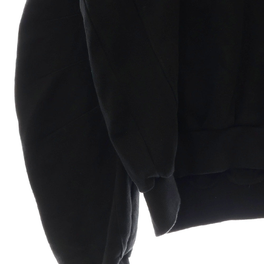 cvtvlist(カタリスト) 20SS USUAL LOGO HOODIE ユージュアル ロゴエンブロイダリー プルオーバーパーカー フーディー ブラック/レッド