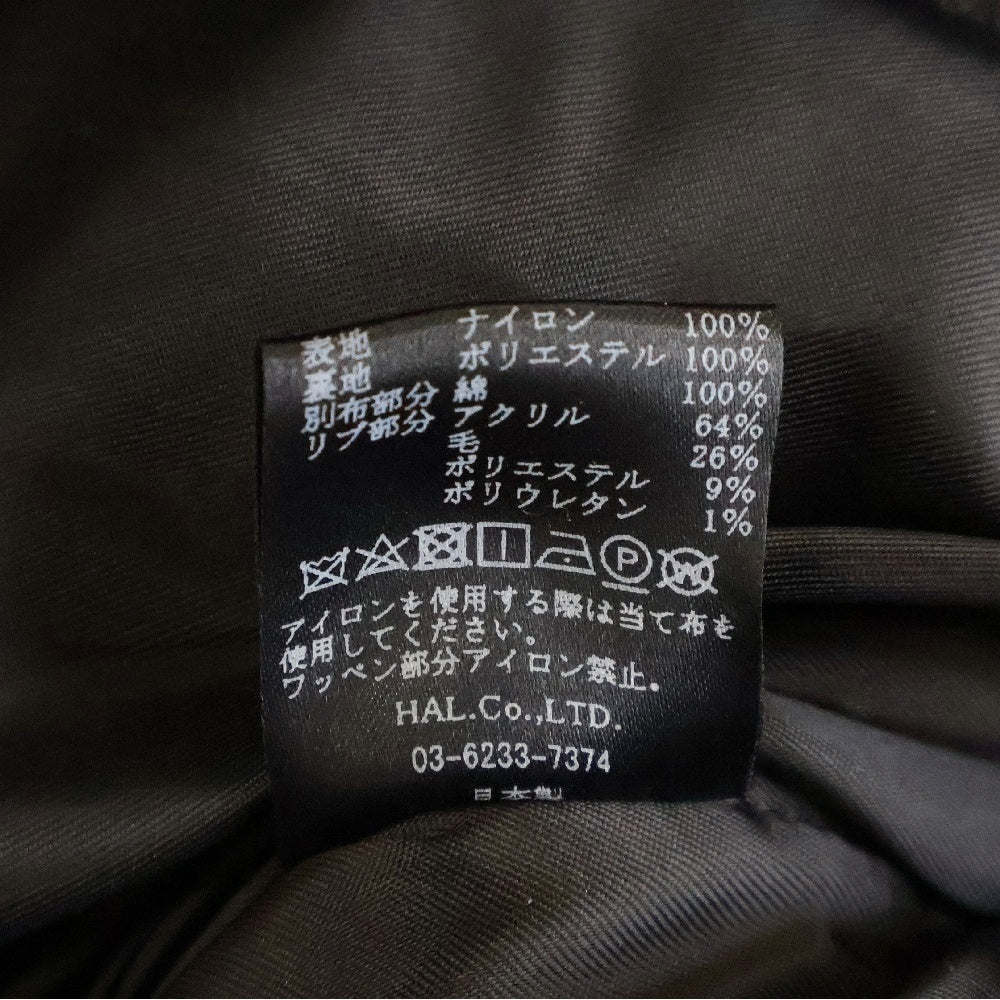 cvtvlist(カタリスト) CTLS Rubber Logo Riders MA-1 ラバーロゴ オーバーサイズ ボンバージャケット ブラック 2101110101