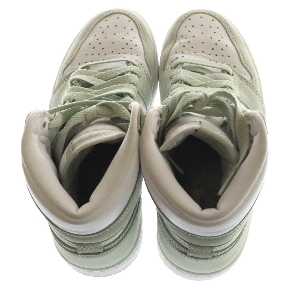 NIKE(ナイキ) WMNS AIR JORDAN 1 HIGH Seafoam ウィメンズ エアジョーダン 1 シーフォーム ハイカットスニーカー レディース ホワイト/グリーン US6/23cm CD0461-002