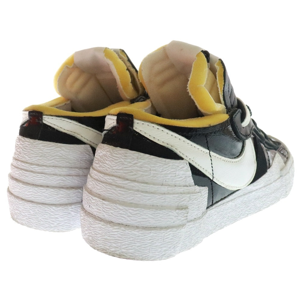 NIKE(ナイキ) ×SACAI BLAZER LOW サカイ ブレーザー ローカットスニーカー ブラック/ホワイト US7/25cm DM6446-001