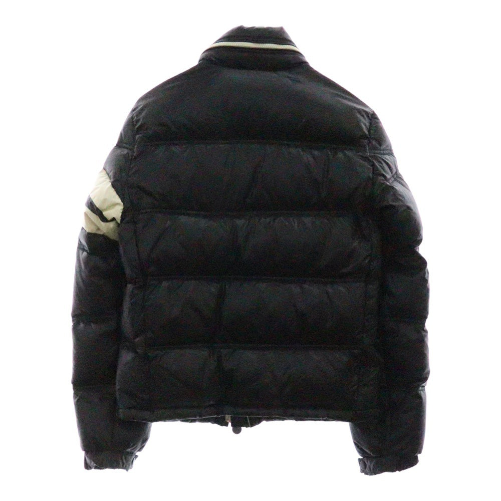 MONCLER(モンクレール) ERIC エリック バイカラー ジップアップ ダウンジャケット ブラック/ホワイト 41321/50/68950