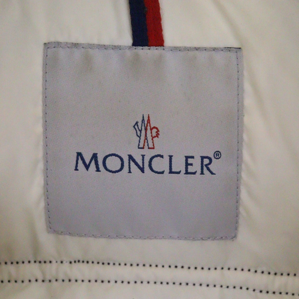 MONCLER(モンクレール) ERIC エリック バイカラー ジップアップ ダウンジャケット ブラック/ホワイト 41321/50/68950