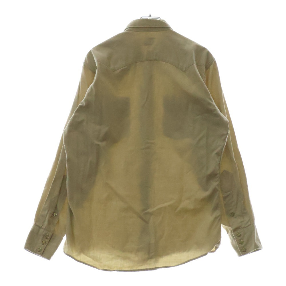 LEE(リー) 60S VINTAGE WESTERNER ヴィンテージ ウエスターナー コットン ウエスタン 長袖シャツ ベージュ