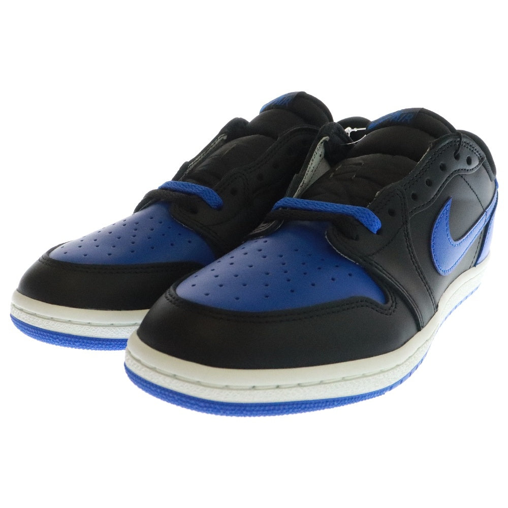 NIKE(ナイキ) AIR JORDAN 1 LOW 85 ROYAL エアジョーダン ロイヤル ローカットスニーカー ブラック/ブルー US11/29cm IB1981-004