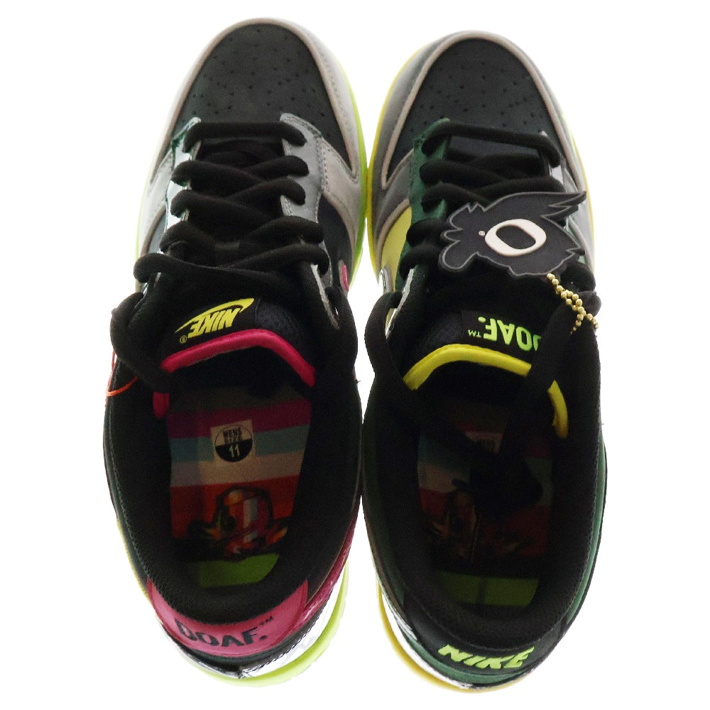 NIKE(ナイキ) DUNK LOW WHAT THE DUCKS HOME ダンク ワット ザ ダックス ホーム ローカットスニーカー ブラック US11/29cm HV1454-001