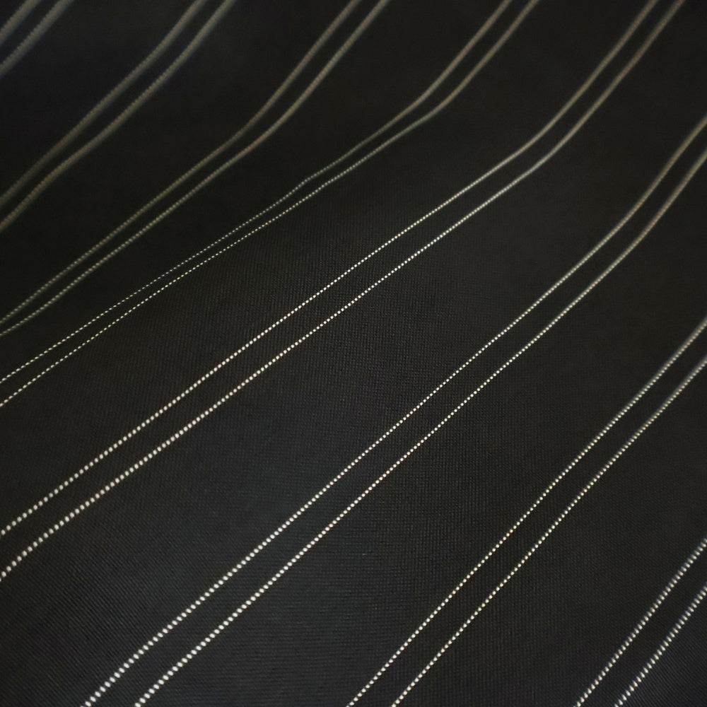 Yohji Yamamoto POUR HOMME(ヨウジヤマモト プールオム) 93AW ストライプデザイン レーヨン サルエル スラックスパンツ ネイビー HP-P03-205