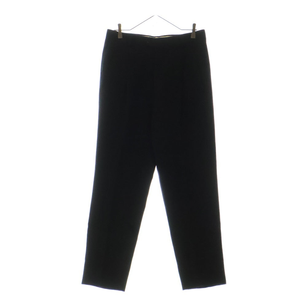 GIVENCHY(ジバンシィ) ワンタック ストライプ ウールスラックスパンツ ネイビー
