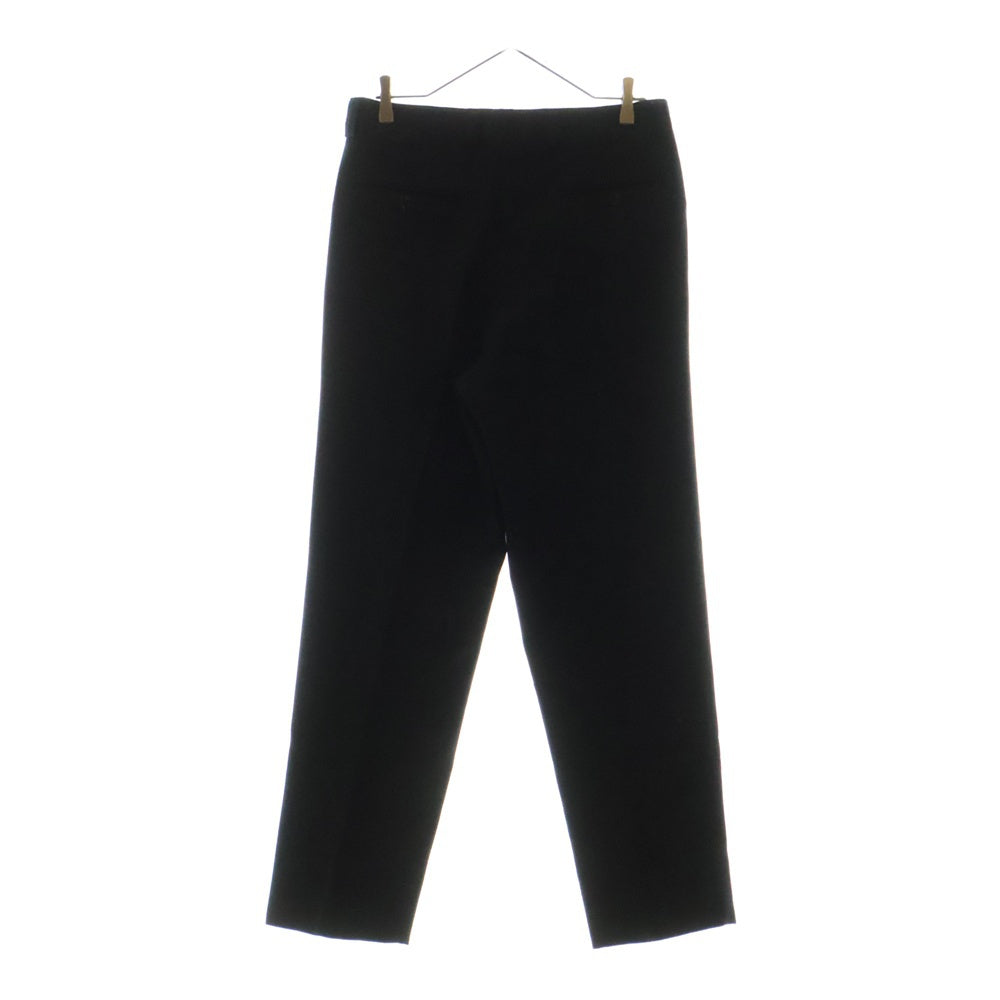 GIVENCHY(ジバンシィ) ワンタック ストライプ ウールスラックスパンツ ネイビー