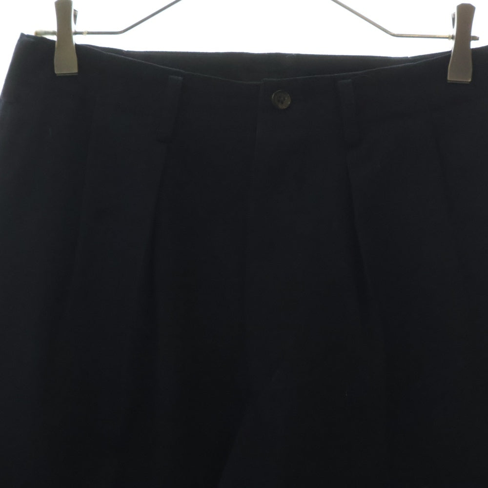 Y's for men(ワイズフォーメン) ツータック スラックスパンツ ネイビー MT-P02-116
