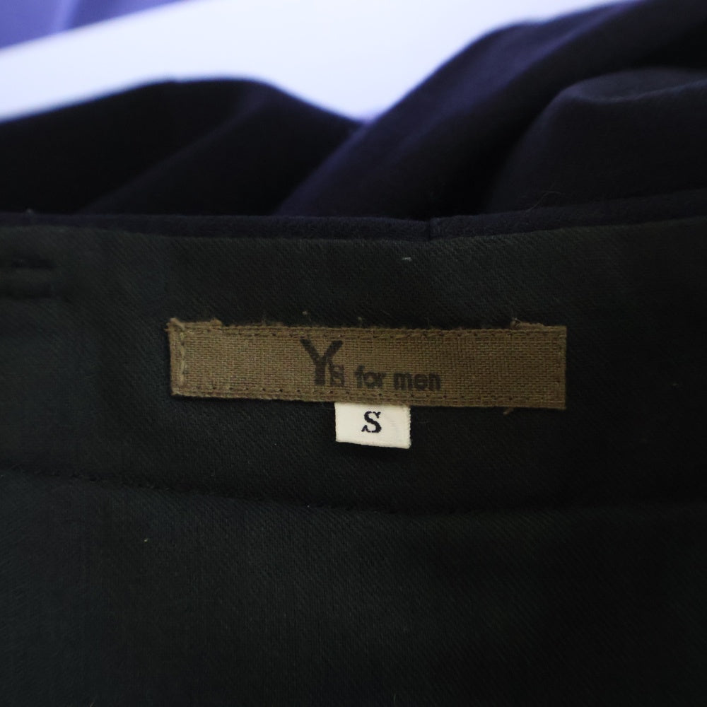 Y's for men(ワイズフォーメン) ツータック スラックスパンツ ネイビー MT-P02-116