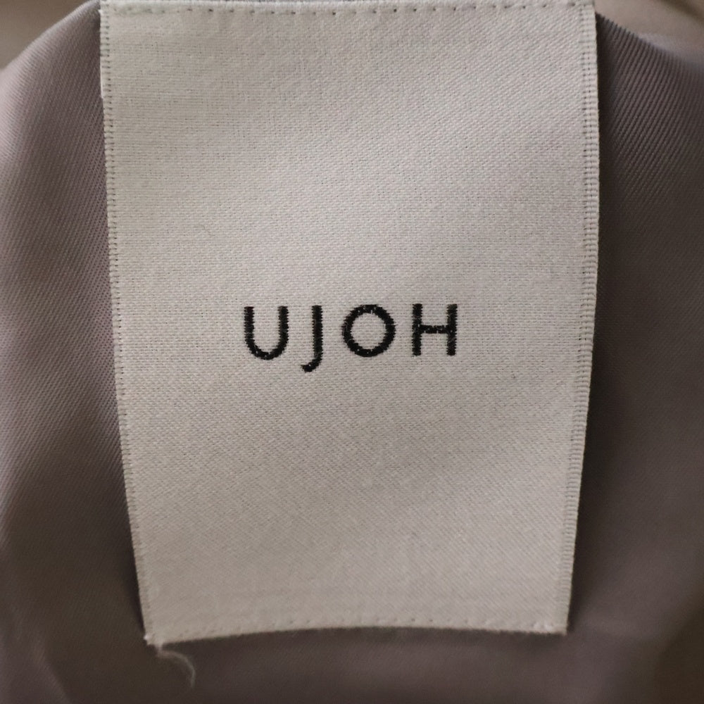 Ujoh(ウジョー) 22SS フロント切り替えデザイン ダブルブレスデッドテーラードジャケット グレー M784-J54-130