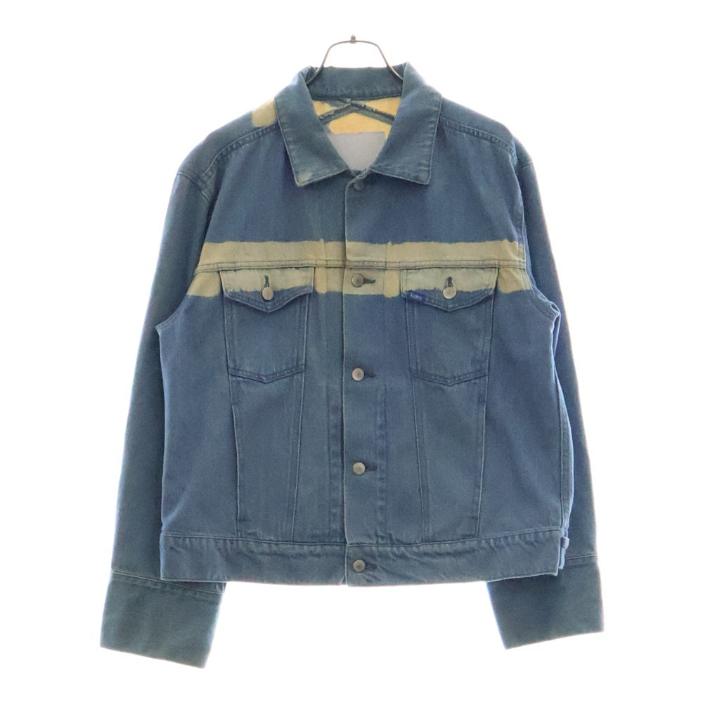 kudos(クードス) 19SS LINED DENIM JACKET ラインデニムジャケット ブルー KJ19XX01