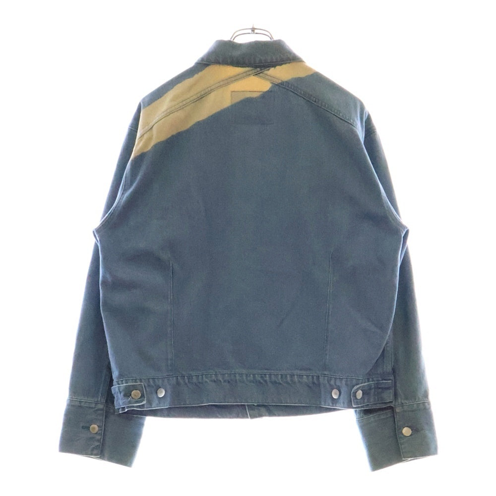 kudos(クードス) 19SS LINED DENIM JACKET ラインデニムジャケット ブルー KJ19XX01