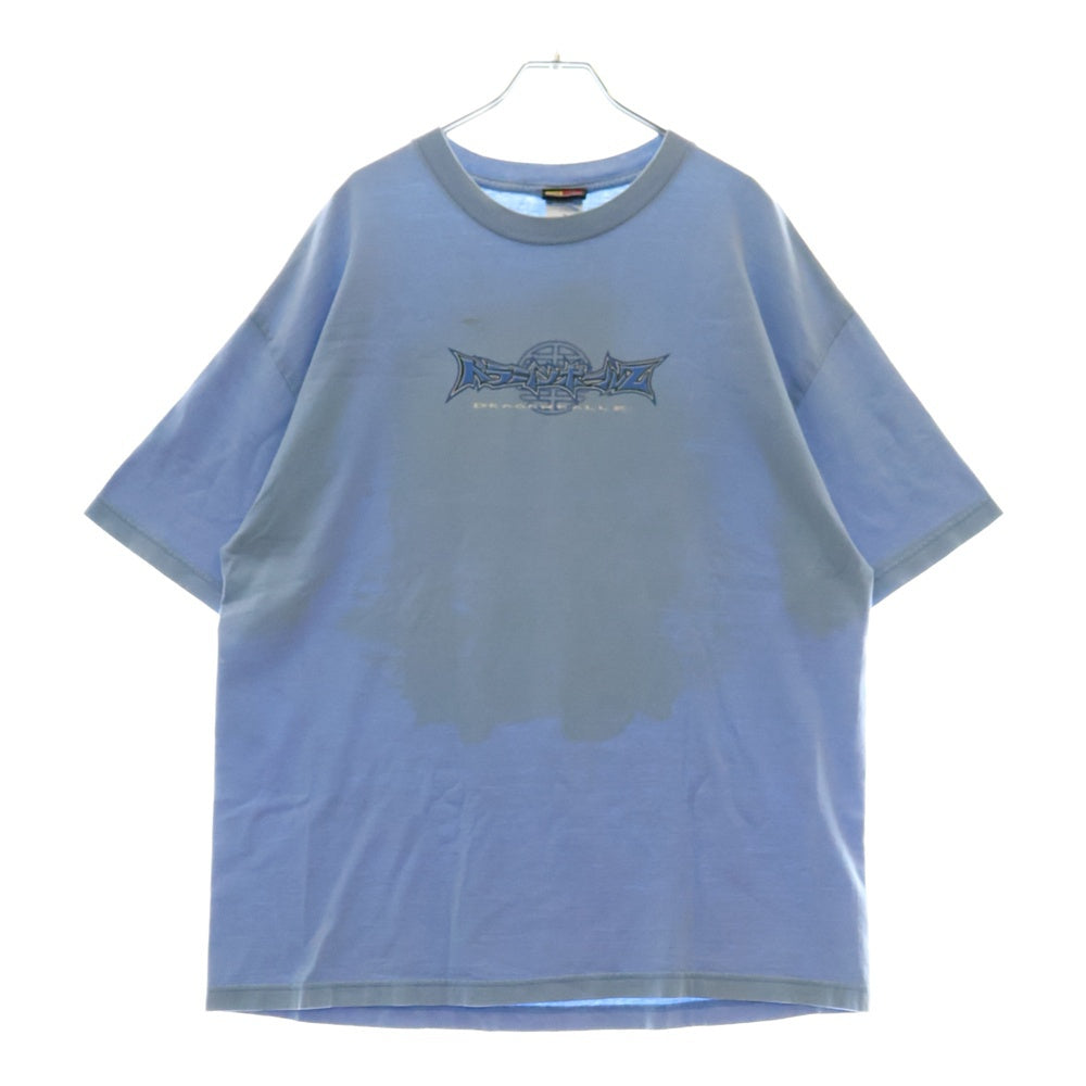 VINTAGE(ヴィンテージ) 00S VITNAGE DRAGONBALL Z TEE ヴィンテージ ドラゴンボールゼット 孫悟空 孫悟飯 トランクス ベジータ 両面プリントTシャツ 半袖クルーネックカットソー ブルー