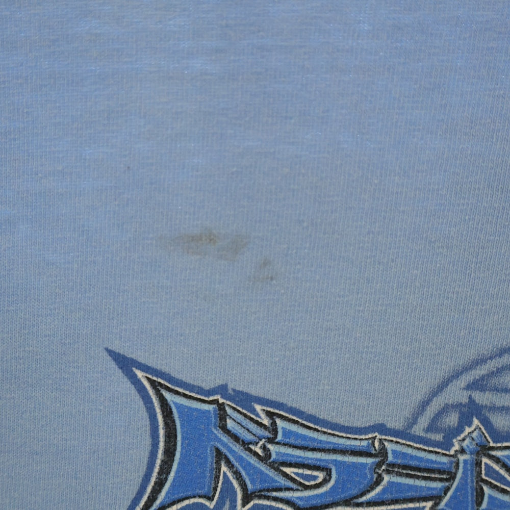 VINTAGE(ヴィンテージ) 00S VITNAGE DRAGONBALL Z TEE ヴィンテージ ドラゴンボールゼット 孫悟空 孫悟飯 トランクス ベジータ 両面プリントTシャツ 半袖クルーネックカットソー ブルー