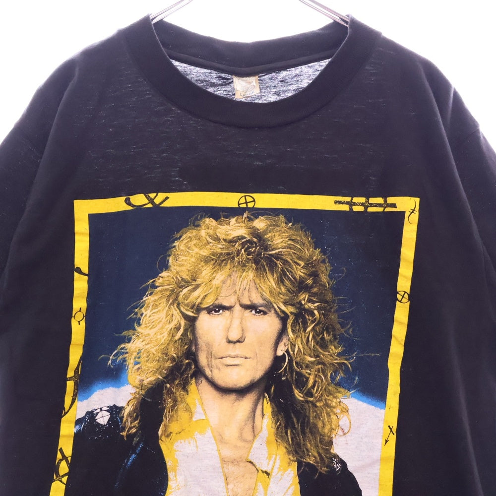 VINTAGE(ヴィンテージ) 90S VITNAGE WHITESNAKE 1990 JAPAN TOUR TEE ヴィンテージ ホワイトスネーク ツアーTシャツ 半袖クルーネックカットソー ブラック