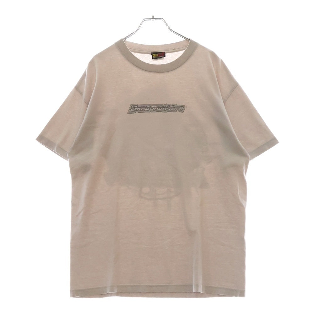 VINTAGE(ヴィンテージ) 00S VINTAGE DRAGONBALL Z TEE ヴィンテージ ドラゴンボールゼット 孫悟空 ベジータ ゴジータ 両面プリントTシャツ 半袖クルーネックカットソー アイボリー