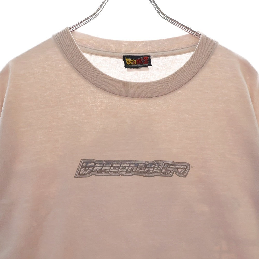 VINTAGE(ヴィンテージ) 00S VINTAGE DRAGONBALL Z TEE ヴィンテージ ドラゴンボールゼット 孫悟空 ベジータ ゴジータ 両面プリントTシャツ 半袖クルーネックカットソー アイボリー