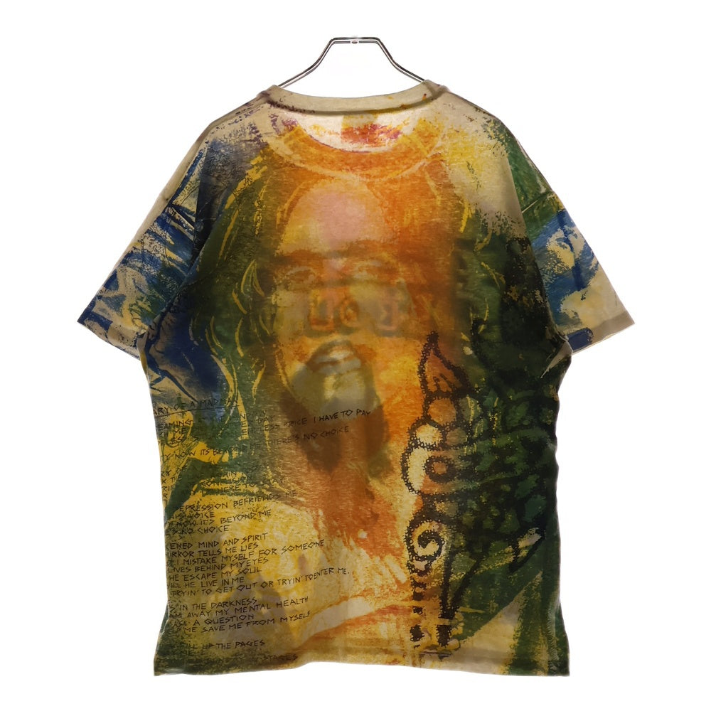 VINTAGE(ヴィンテージ) 90S VINTAGE OZZY OSBORNE 1991 TOUR TEE ヴィンテージ オジーオズボーン 1991ツアー ヘインズタグ タイダイTシャツ 半袖クルーネックカットソー マルチカラー