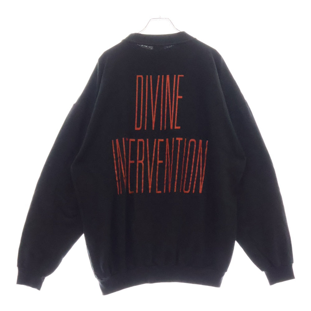 VINTAGE(ヴィンテージ) 90S VINTAGE SLAYER DIVINE INTERVENTION SWEATSHIRT ヴィンテージ スレイヤー ディバインインターベンション 両面プリント スウェットトレーナー ブラック