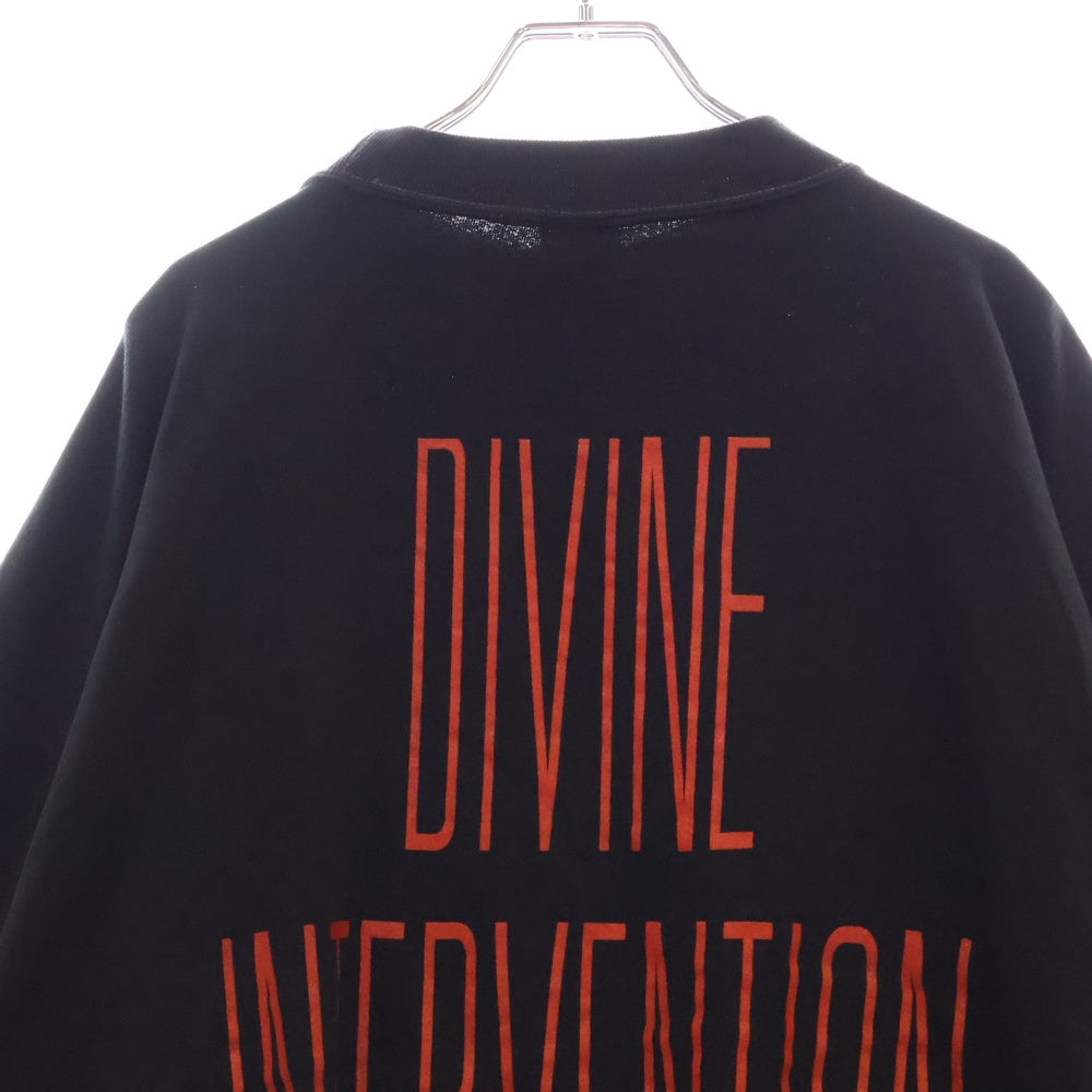 VINTAGE(ヴィンテージ) 90S VINTAGE SLAYER DIVINE INTERVENTION SWEATSHIRT ヴィンテージ スレイヤー ディバインインターベンション 両面プリント スウェットトレーナー ブラック