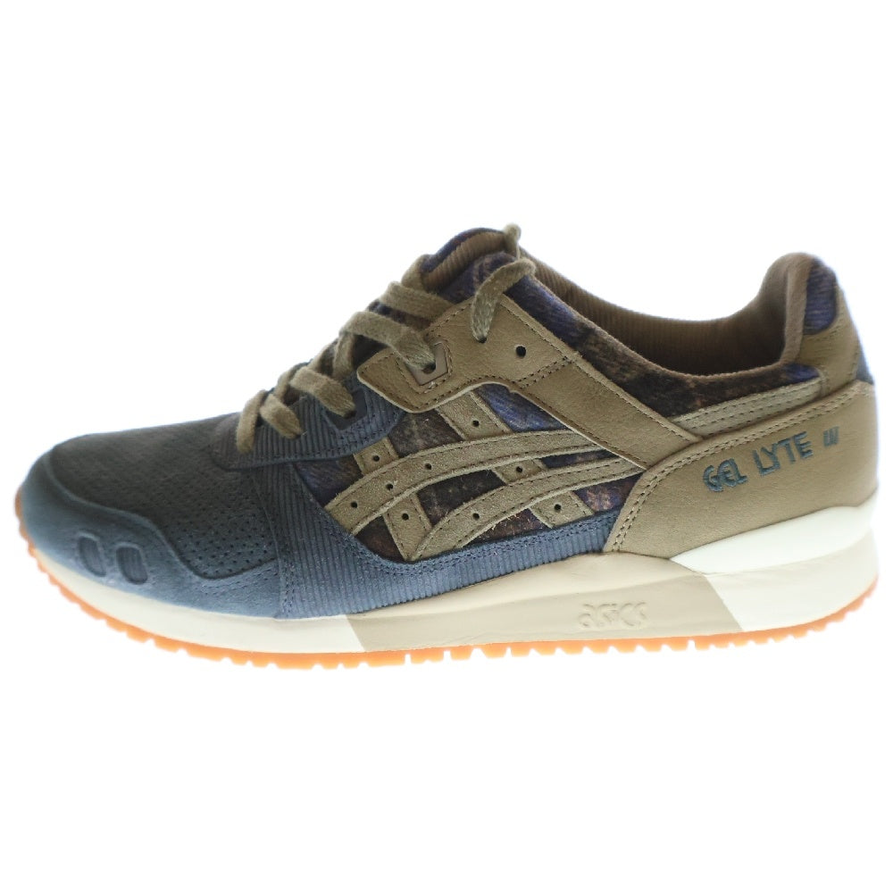 ASICS(アシックス) GEL-LYTE III OG WARM WINTER ゲルライト 3 ウォームウィンター ローカットスニーカー ブルー/ベージュ US8.5/26.5cm 1201A686-020
