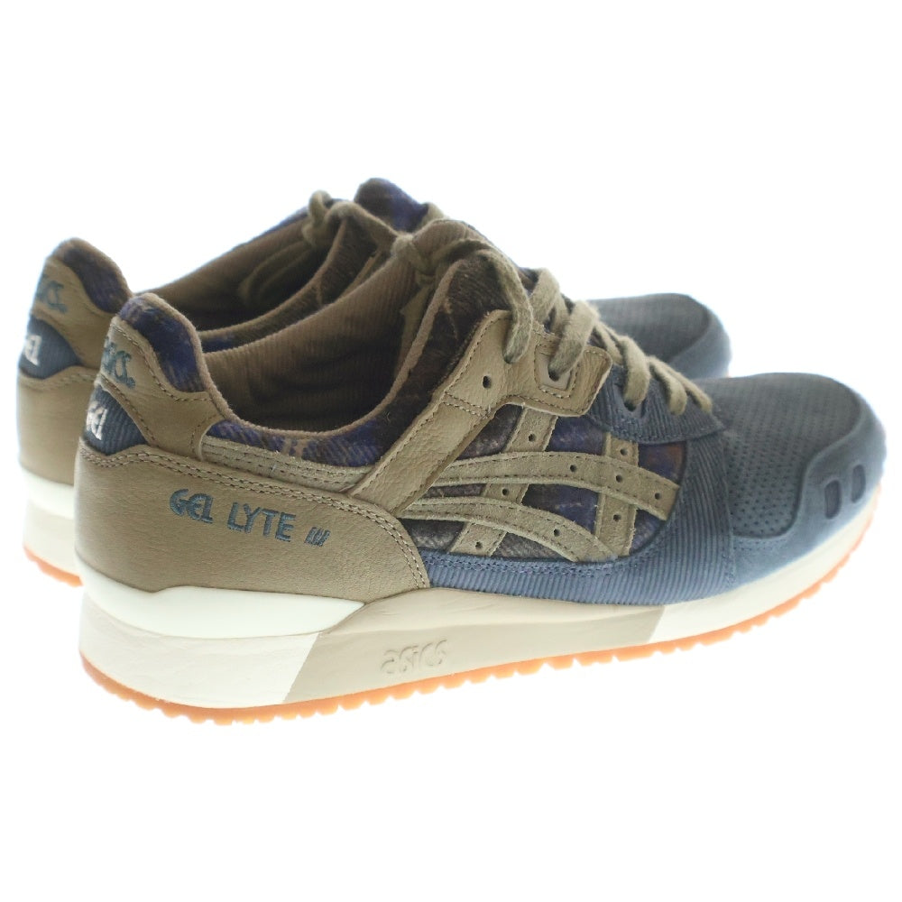 ASICS(アシックス) GEL-LYTE III OG WARM WINTER ゲルライト 3 ウォームウィンター ローカットスニーカー ブルー/ベージュ US8.5/26.5cm 1201A686-020