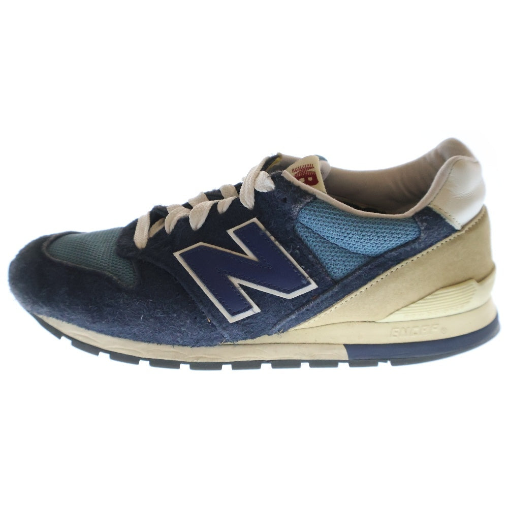 New Balance(ニューバランス) U996TB MADE IN USA スエード ローカットスニーカー ネイビー/ブルー US9.5/27.5cm